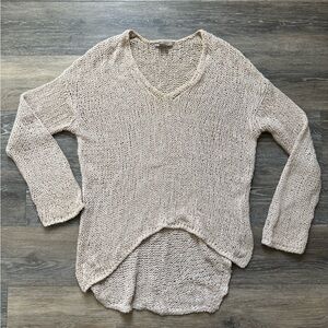 Helmut Looped Cotton Asymmetrical Pullover